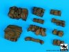 Black Dog T35143 Tentage+bedrols N 1/35